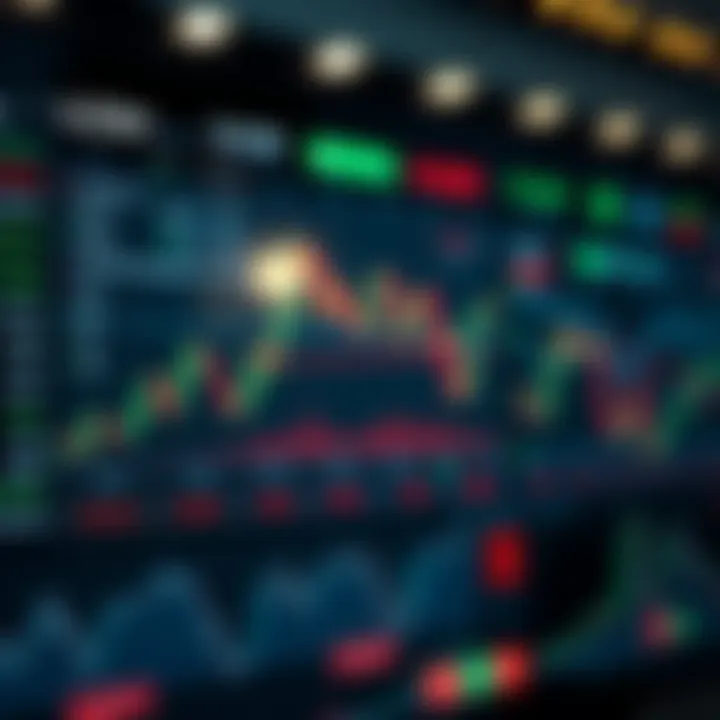 Graphical user interface showcasing an intuitive trading platform