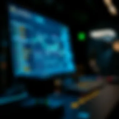 Innovative Lending Platforms in Decentralized Finance Visual depiction of innovative lending platforms within DeFi