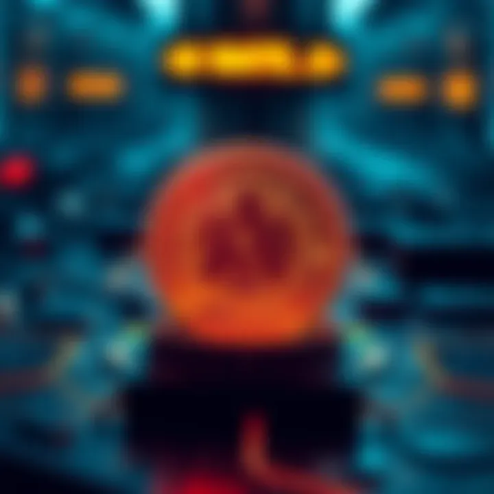 Diagram illustrating the technological architecture of ATH Coin