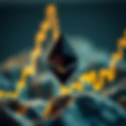 Visual representation of Ethereum's market trends over time