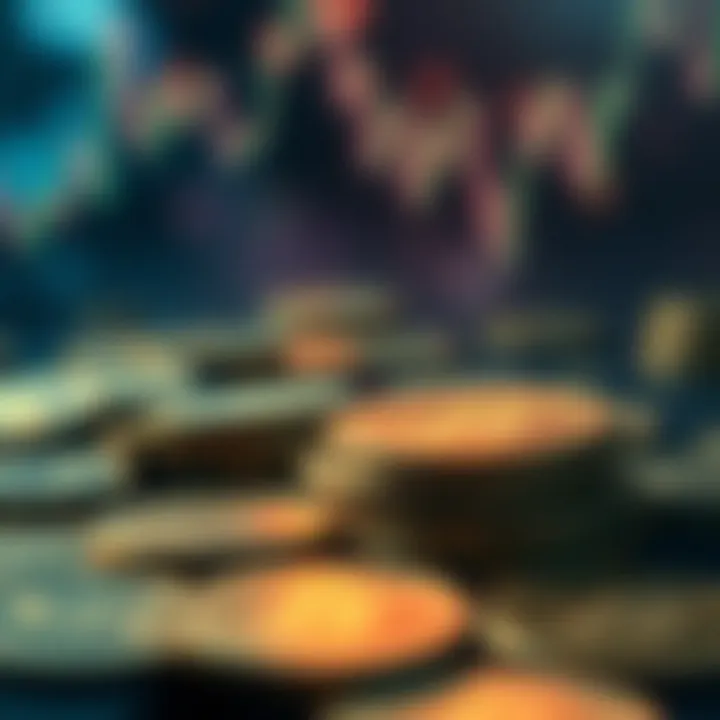 Illustration of how interest rates influence investment strategies in cryptocurrency.