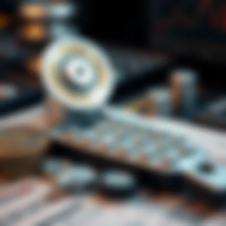 Conceptual diagram of leverage calculator mechanics