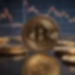 Graph depicting cryptocurrency price stability