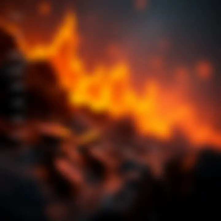 Rising Market Values of NFTs A graph showcasing the rise in NFT market values over recent years, symbolizing its growth and potential