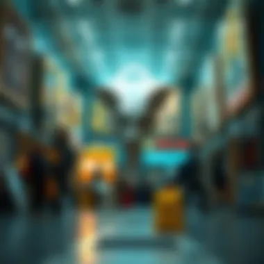 Socio-Cultural Impact of NFTs on Modern Art A conceptual image depicting the socio-cultural impact of NFTs on modern art and society