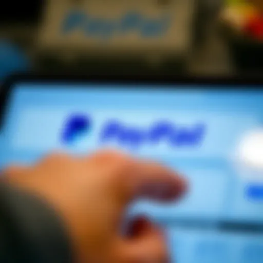 Currency Conversion Flow on PayPal Visual representation of currency conversion flow