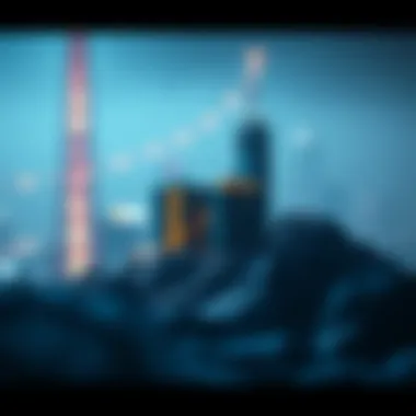 Visual representation of startup growth fueled by venture capital