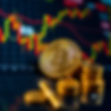 Investment strategies in cryptocurrency depicted through charts