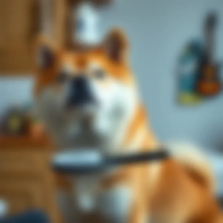Grooming a Shiba Inu at home