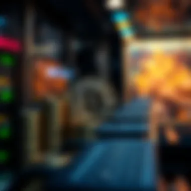 Visual representation of risks in cryptocurrency transactions