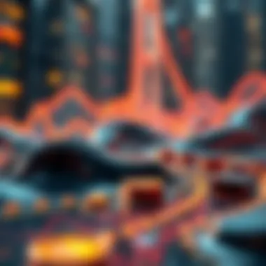 Visualizing the Stock-to-Flow Dynamics An artistic representation of the stock-to-flow model in cryptocurrency.