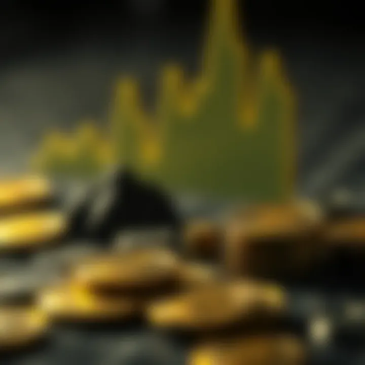 Scarcity and Valuation in Cryptocurrency Graphical depiction of asset scarcity and its impact on valuation.