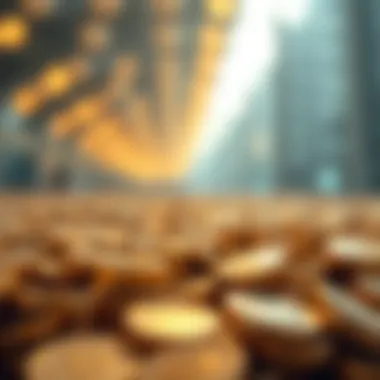 Visual depiction of user engagement through thank you tokens