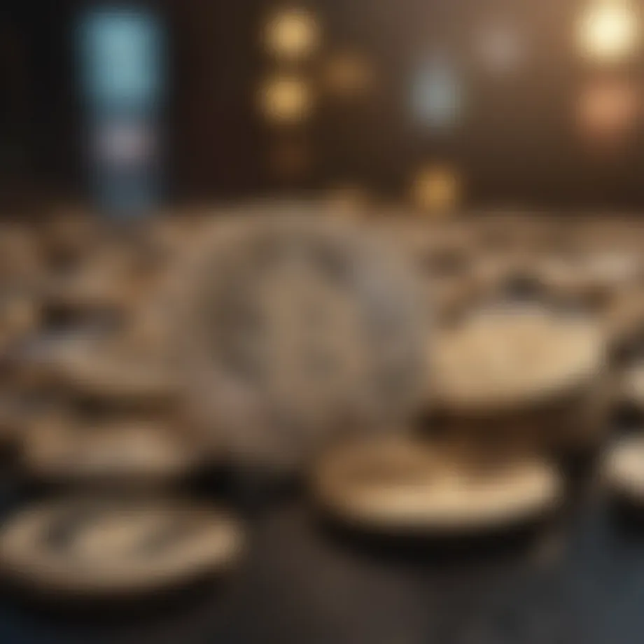 A visual representation of Non-Fungible Tokens showcasing digital assets