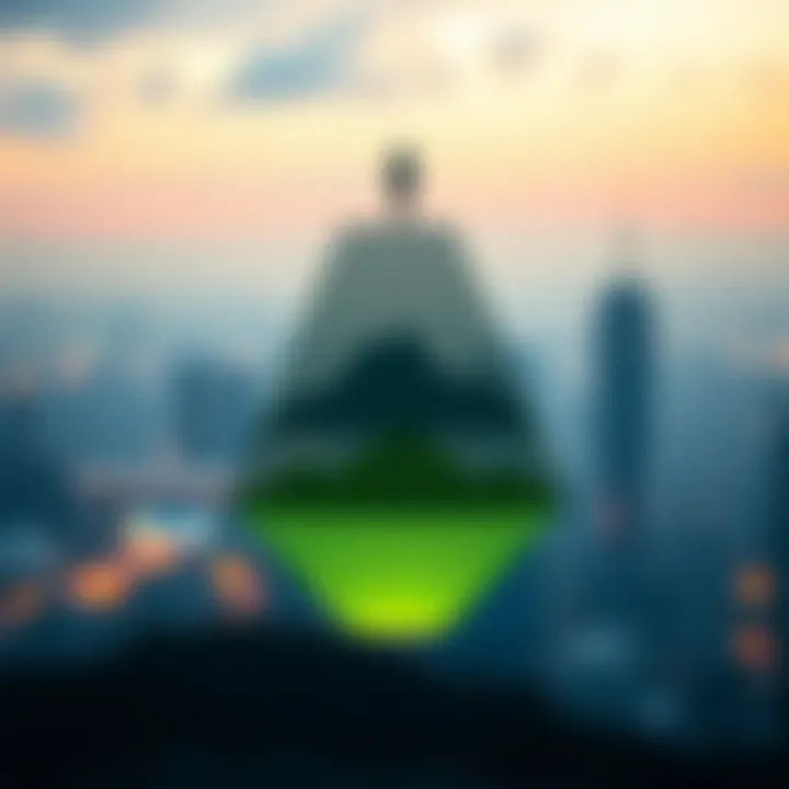 Visual representation of funding layers in startups